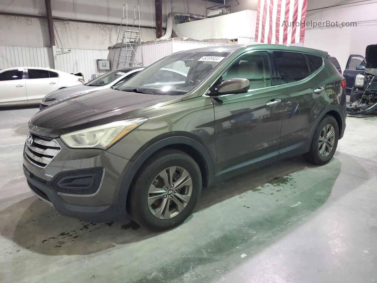 2013 Hyundai Santa Fe Sport  Brown vin: 5XYZT3LB6DG071474