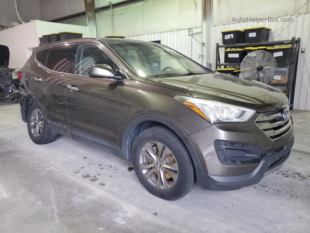 2013 Hyundai Santa Fe Sport  Brown vin: 5XYZT3LB6DG071474