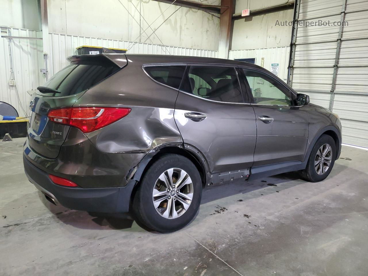 2013 Hyundai Santa Fe Sport  Brown vin: 5XYZT3LB6DG071474