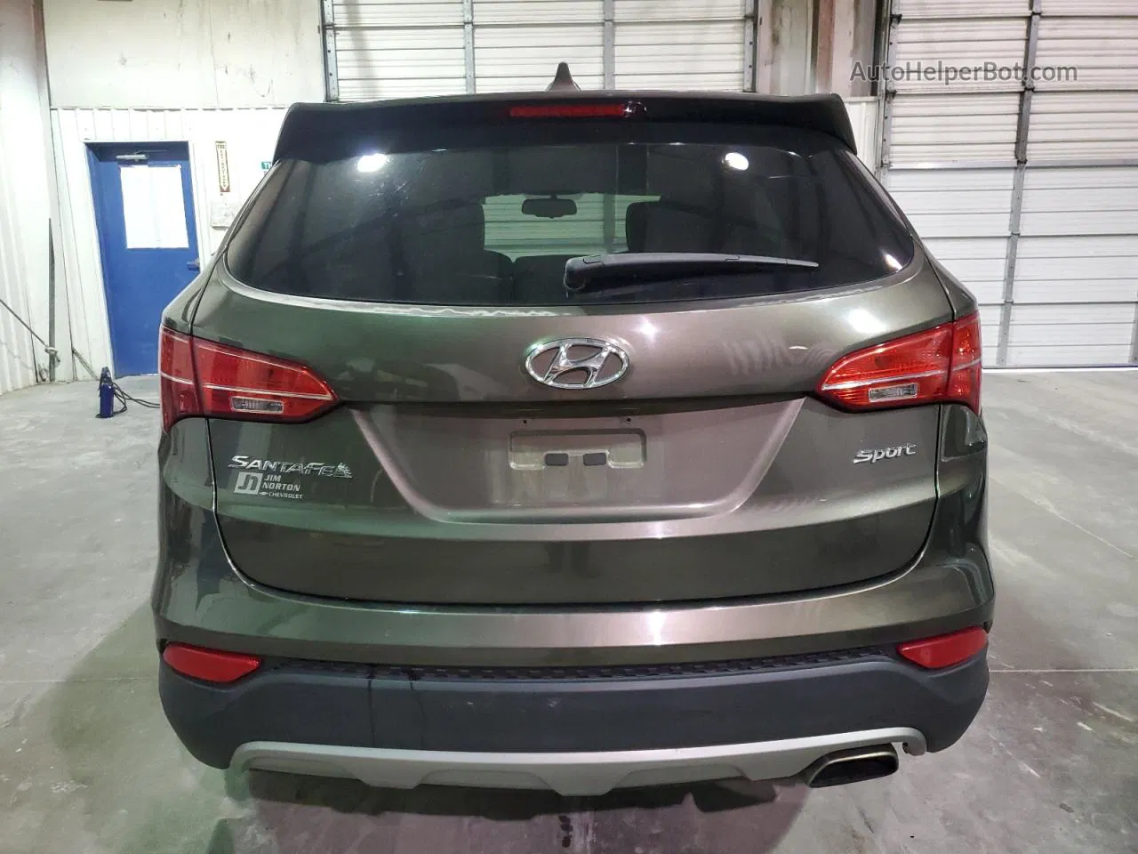 2013 Hyundai Santa Fe Sport  Brown vin: 5XYZT3LB6DG071474