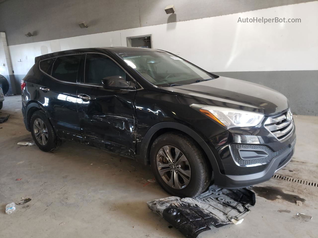 2014 Hyundai Santa Fe Sport  Black vin: 5XYZT3LB6EG215638