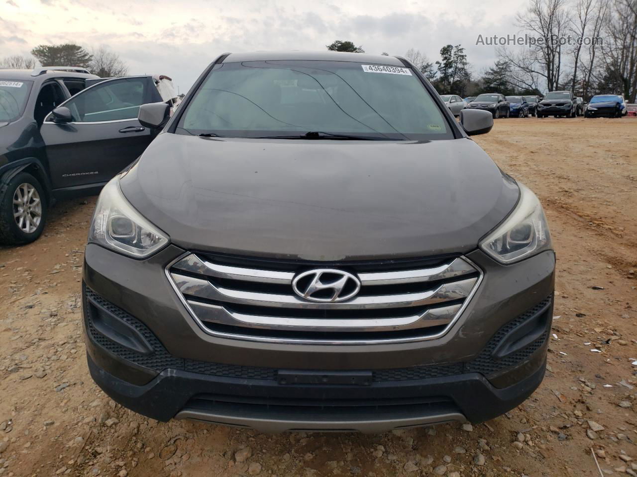 2014 Hyundai Santa Fe Sport  Серый vin: 5XYZT3LB6EG222959