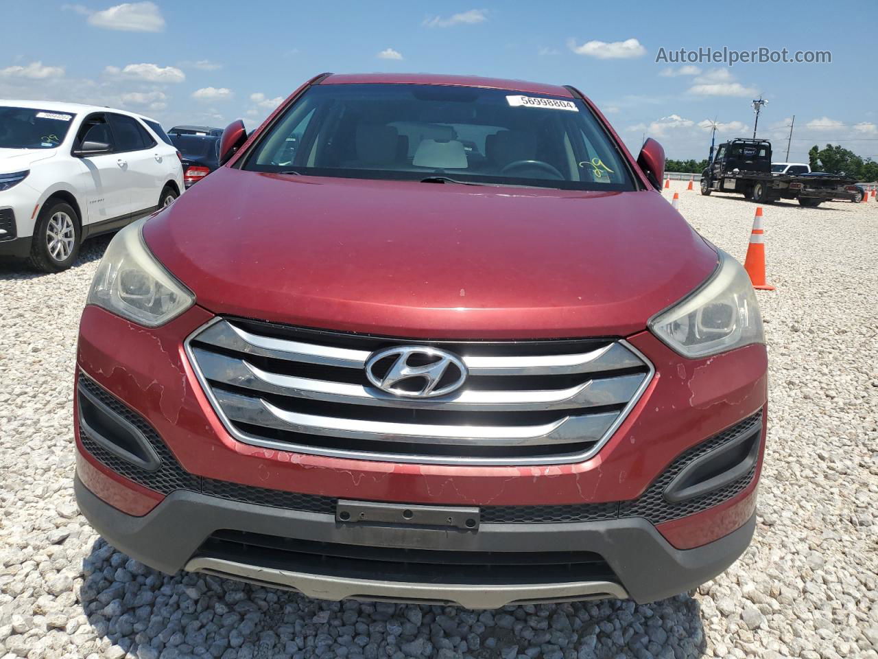 2015 Hyundai Santa Fe Sport  Red vin: 5XYZT3LB6FG261522