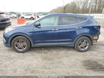 2018 Hyundai Santa Fe Sport 2.4l Blue vin: 5XYZT3LB6JG535746