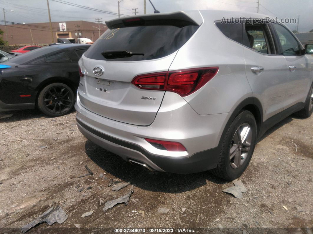 2018 Hyundai Santa Fe Sport 2.4l Серебряный vin: 5XYZT3LB6JG551218