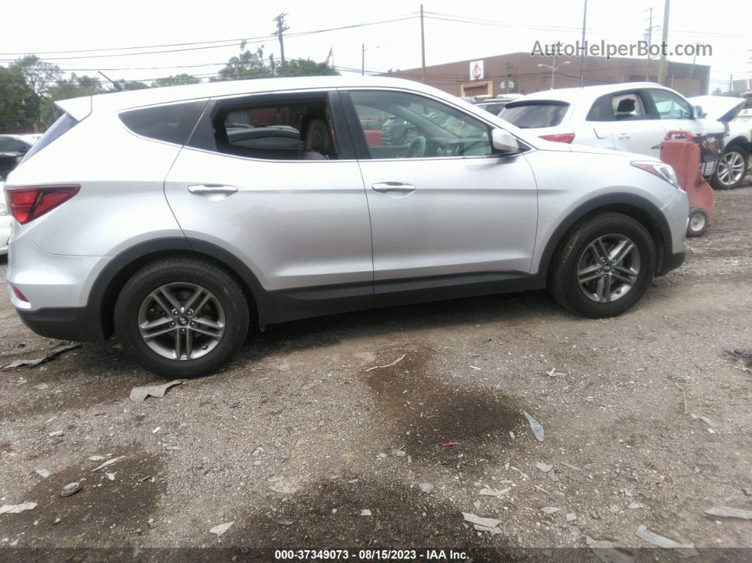 2018 Hyundai Santa Fe Sport 2.4l Серебряный vin: 5XYZT3LB6JG551218