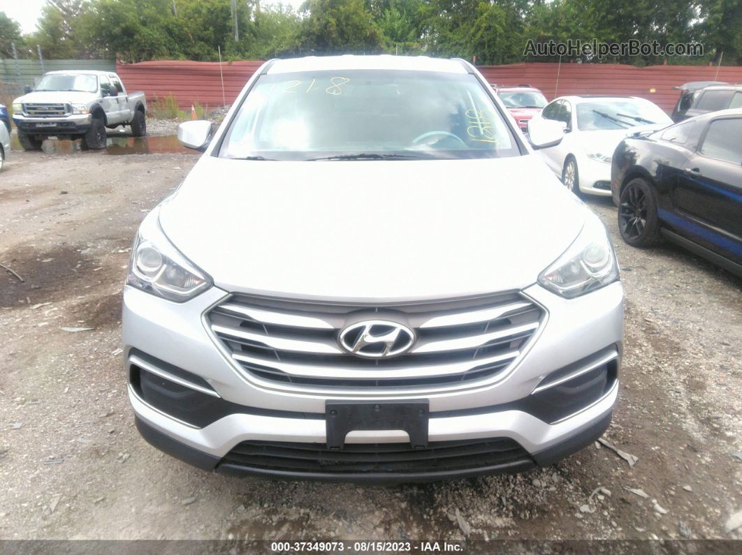 2018 Hyundai Santa Fe Sport 2.4l Серебряный vin: 5XYZT3LB6JG551218