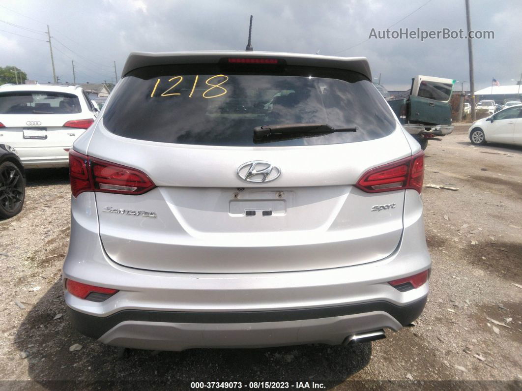 2018 Hyundai Santa Fe Sport 2.4l Серебряный vin: 5XYZT3LB6JG551218