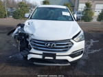 2018 Hyundai Santa Fe Sport 2.4l White vin: 5XYZT3LB6JG563045