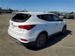 2018 Hyundai Santa Fe Sport  White vin: 5XYZT3LB6JG569248