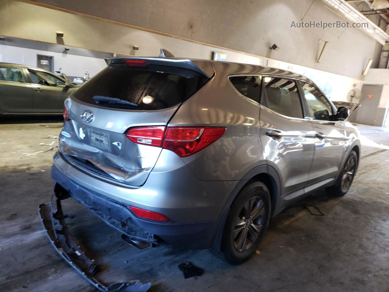 2013 Hyundai Santa Fe Sport  Gray vin: 5XYZT3LB7DG081804