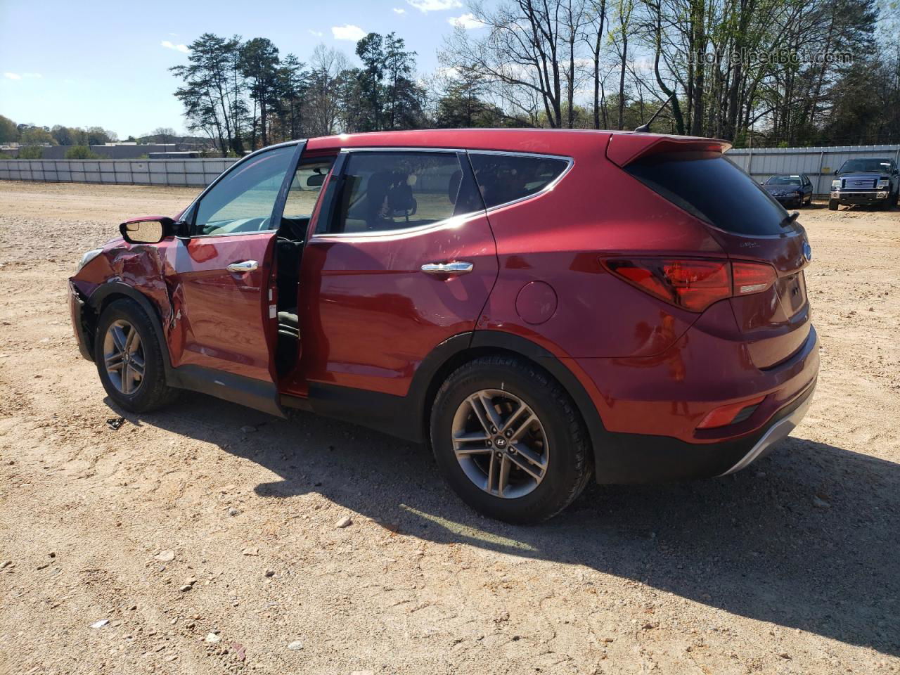 2018 Hyundai Santa Fe Sport  Красный vin: 5XYZT3LB7JG527414