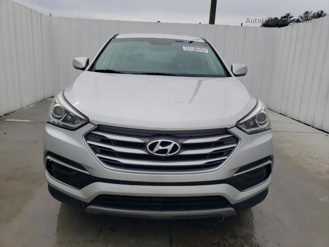 2018 Hyundai Santa Fe Sport  Серебряный vin: 5XYZT3LB7JG552720