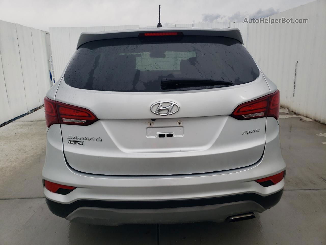 2018 Hyundai Santa Fe Sport  Серебряный vin: 5XYZT3LB7JG552720