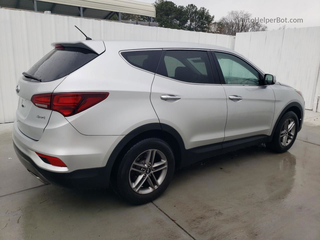 2018 Hyundai Santa Fe Sport  Серебряный vin: 5XYZT3LB7JG552720