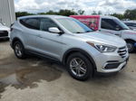 2018 Hyundai Santa Fe Sport  Silver vin: 5XYZT3LB7JG555830