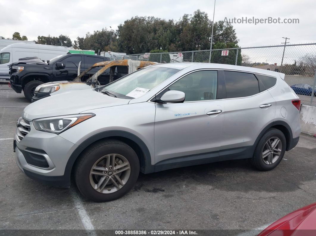 2018 Hyundai Santa Fe Sport 2.4l Серебряный vin: 5XYZT3LB7JG569761