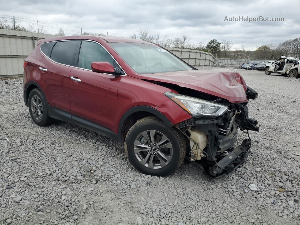 2015 Hyundai Santa Fe Sport  Red vin: 5XYZT3LB8FG300210