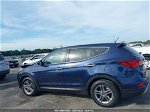 2018 Hyundai Santa Fe Sport 2.4l Blue vin: 5XYZT3LB8JG533819