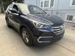 2018 Hyundai Santa Fe Sport  Синий vin: 5XYZT3LB8JG535599