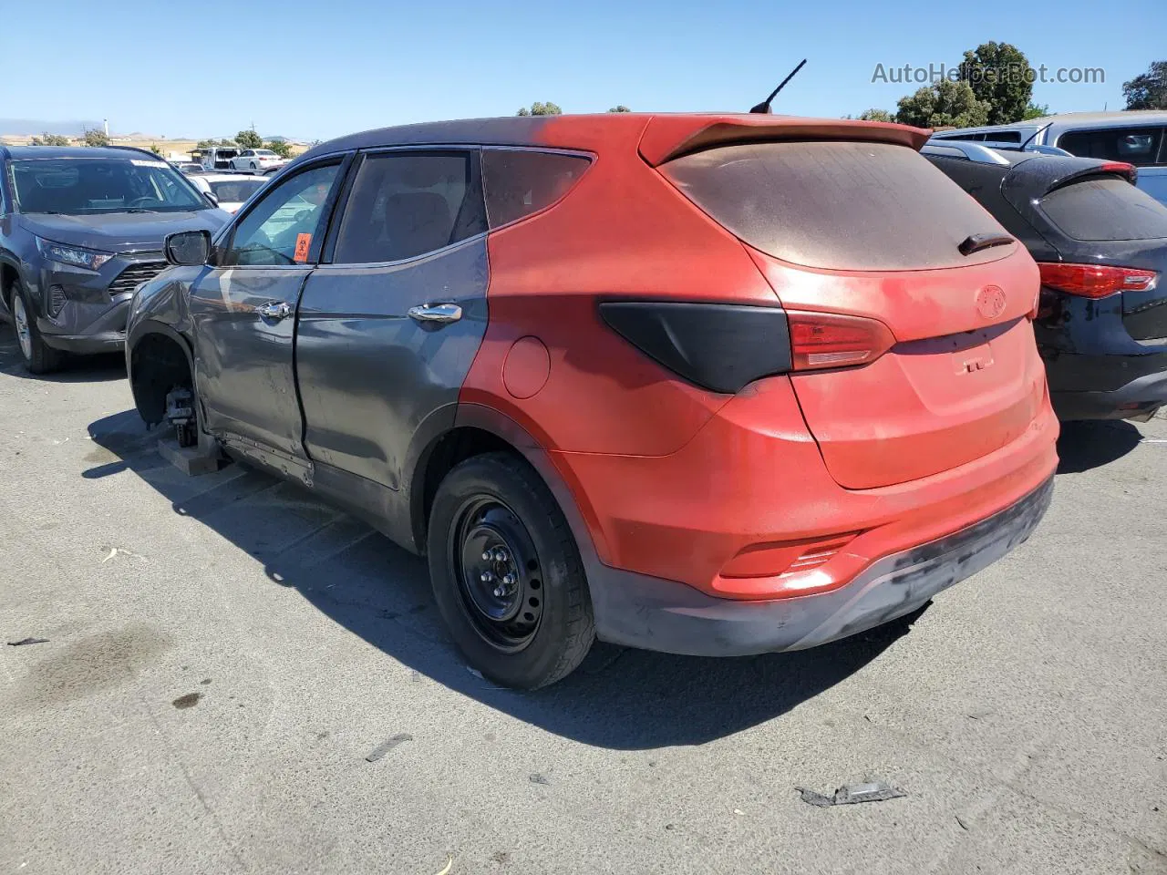 2018 Hyundai Santa Fe Sport  Серый vin: 5XYZT3LB8JG538521