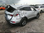 2018 Hyundai Santa Fe Sport 2.4l Silver vin: 5XYZT3LB8JG545369