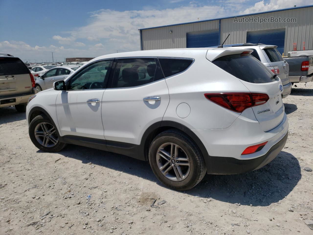 2018 Hyundai Santa Fe Sport  Белый vin: 5XYZT3LB8JG562592