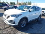 2018 Hyundai Santa Fe Sport 2.4l White vin: 5XYZT3LB8JG568702