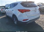 2018 Hyundai Santa Fe Sport 2.4l White vin: 5XYZT3LB8JG568702