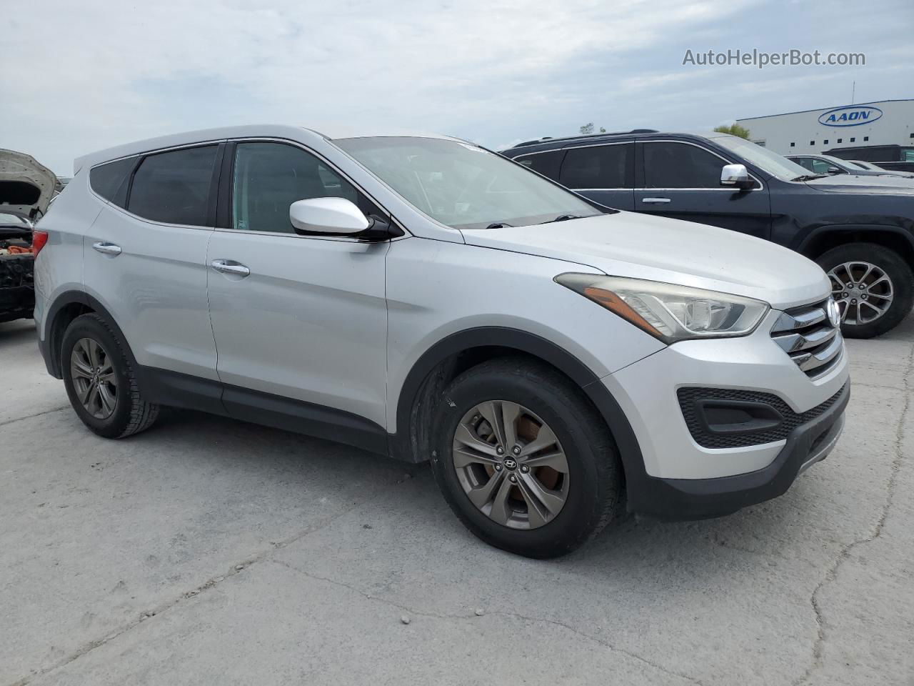 2014 Hyundai Santa Fe Sport  Silver vin: 5XYZT3LB9EG152082