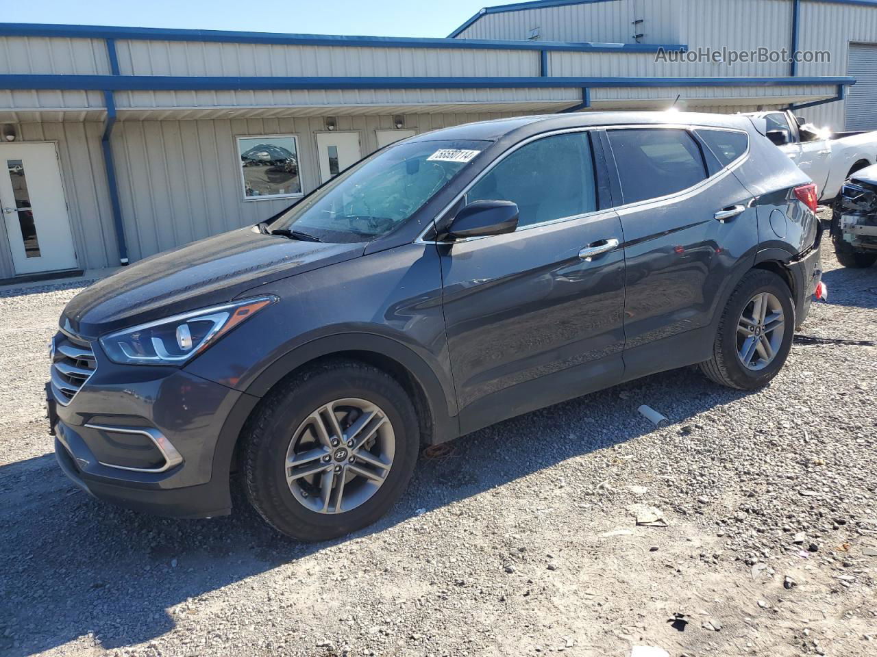 2018 Hyundai Santa Fe Sport  Угольный vin: 5XYZT3LB9JG511814