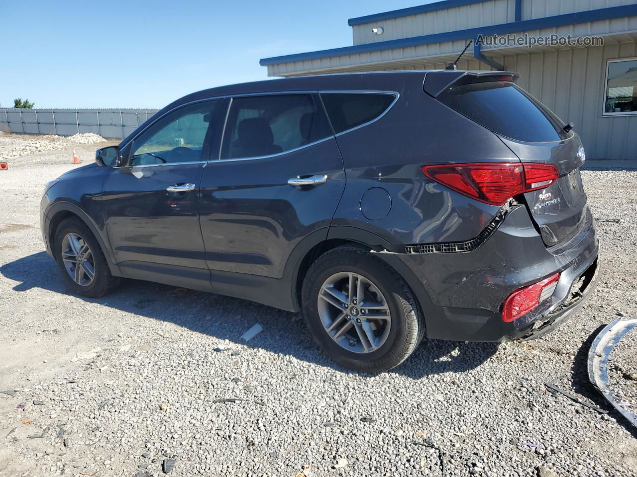 2018 Hyundai Santa Fe Sport  Угольный vin: 5XYZT3LB9JG511814