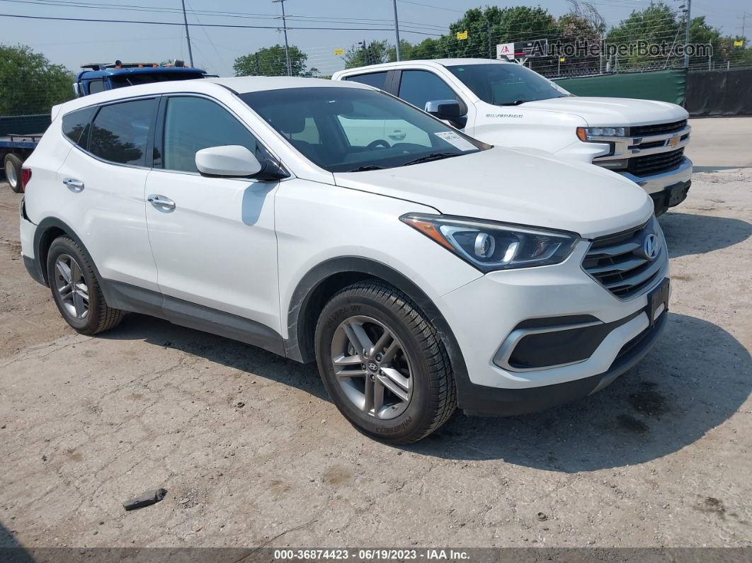 2018 Hyundai Santa Fe Sport 2.4l White vin: 5XYZT3LB9JG545168