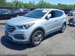 2018 Hyundai Santa Fe Sport 2.4l Silver vin: 5XYZT3LB9JG556459