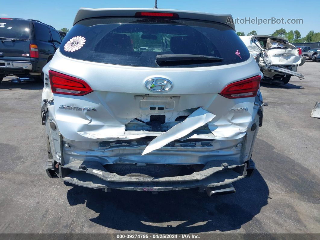 2018 Hyundai Santa Fe Sport 2.4l Silver vin: 5XYZT3LB9JG556459