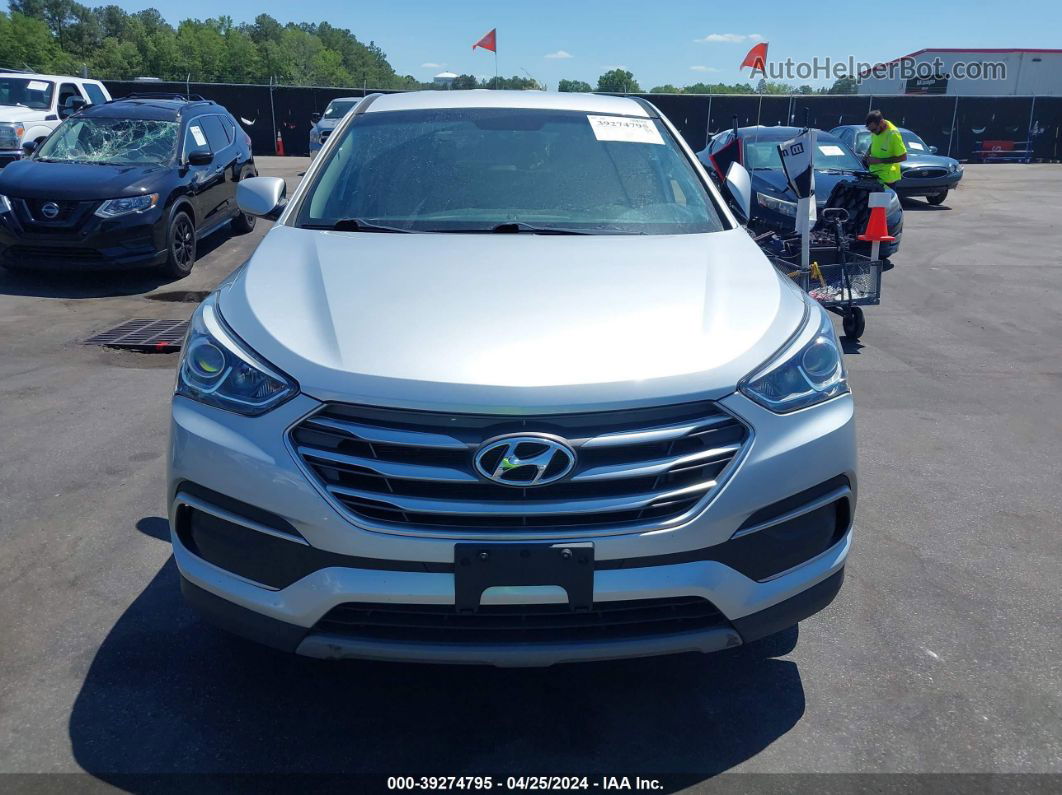 2018 Hyundai Santa Fe Sport 2.4l Серебряный vin: 5XYZT3LB9JG556459