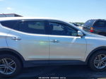 2018 Hyundai Santa Fe Sport 2.4l Silver vin: 5XYZT3LB9JG556459