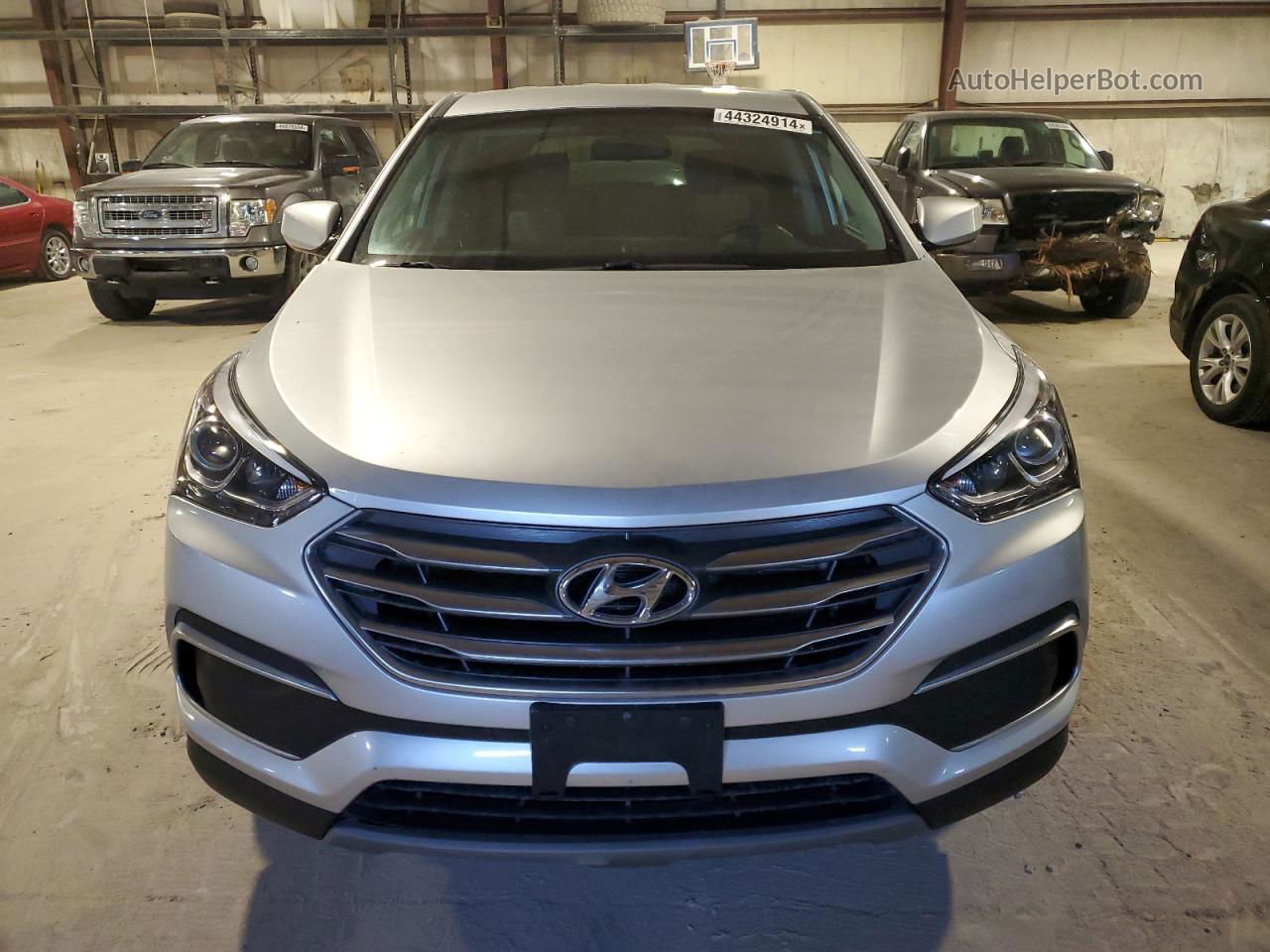 2018 Hyundai Santa Fe Sport  Silver vin: 5XYZT3LB9JG562665