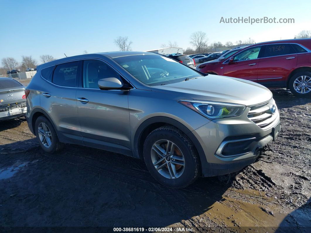 2018 Hyundai Santa Fe Sport 2.4l Gold vin: 5XYZT3LB9JG572483