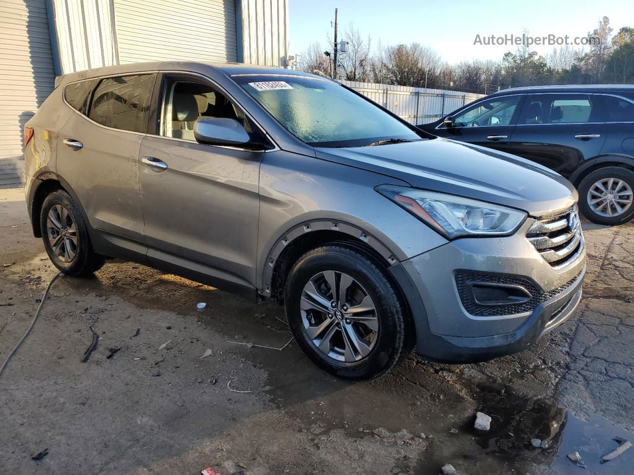 2013 Hyundai Santa Fe Sport  Серый vin: 5XYZT3LBXDG114035