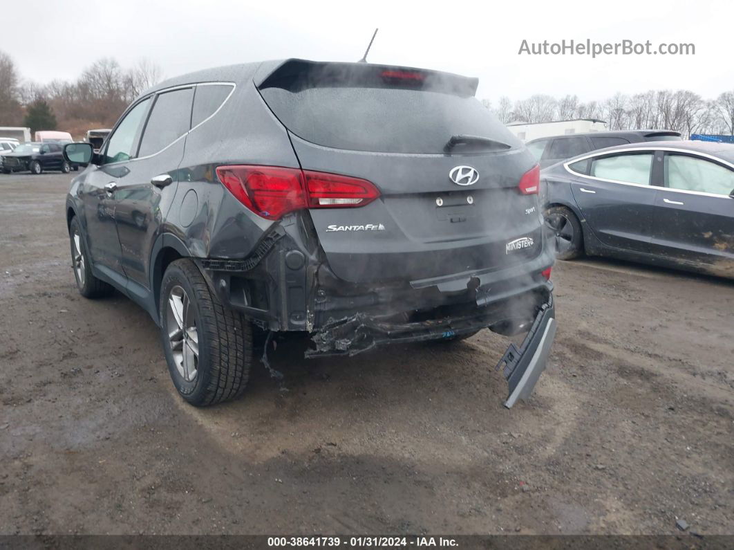 2018 Hyundai Santa Fe Sport 2.4l Серый vin: 5XYZT3LBXJG510963