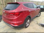 2018 Hyundai Santa Fe Sport 2.4l Burgundy vin: 5XYZT3LBXJG541050