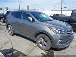 2018 Hyundai Santa Fe Sport 2.4l Gray vin: 5XYZT3LBXJG572153