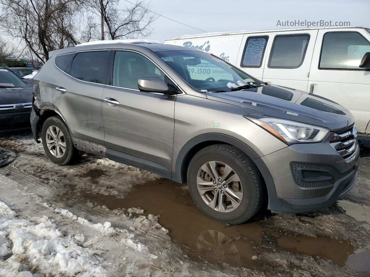 2014 Hyundai Santa Fe Sport  Beige vin: 5XYZTDLB0EG202812