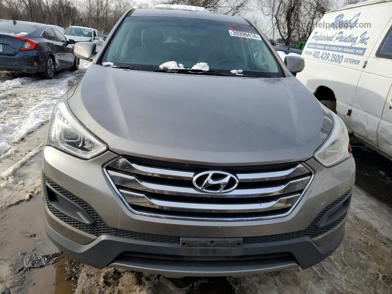 2014 Hyundai Santa Fe Sport  Beige vin: 5XYZTDLB0EG202812