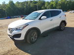 2015 Hyundai Santa Fe Sport  White vin: 5XYZTDLB0FG270562