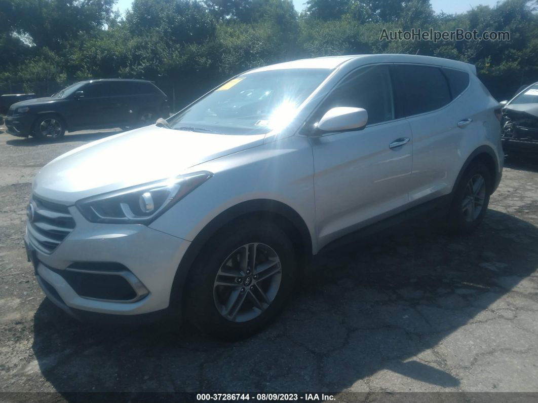 2018 Hyundai Santa Fe Sport 2.4l Серебряный vin: 5XYZTDLB0JG539667