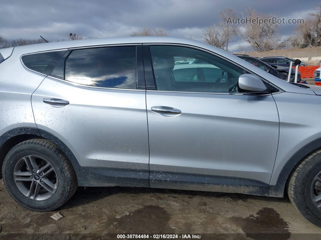 2018 Hyundai Santa Fe Sport 2.4l Silver vin: 5XYZTDLB0JG550698