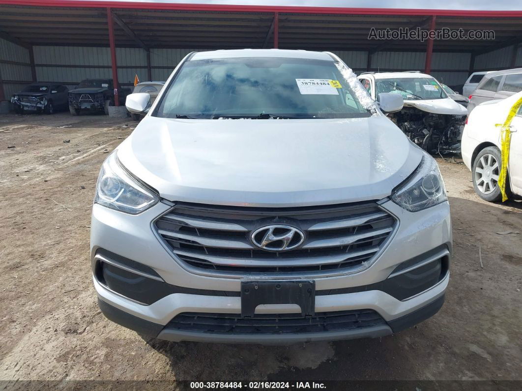 2018 Hyundai Santa Fe Sport 2.4l Серебряный vin: 5XYZTDLB0JG550698