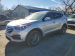 2018 Hyundai Santa Fe Sport  Silver vin: 5XYZTDLB0JG552483